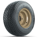 Stone Steel 8 in Wheels with 18 in Duro Sawtooth G/ C10 Tires - Set of 4