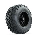 GTW Storm Trooper Black 10 in Wheels with 20x10.00-10 Rogue All Terrain Tires – Set of 4