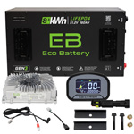 Eco Lithium 51.2v 160Ah GEN3 "Toyota MCU" Heavy Duty Conversion Kit for 2017-2021 Advanced EV1