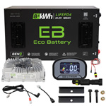 Eco Lithium 51.2v 160Ah GEN3 "AE MCU" Heavy Duty Conversion Kit for 2021-2023 Advanced EV1