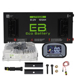 ECO Battery Lithium 51v 105Ah Extended Range Conversion Kit for ICON® EV