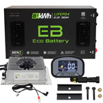 Eco Lithium 51.2v 160Ah GEN3 "Toyota MCU" Heavy Duty Conversion Kit for 2017-2021 ICON® EV