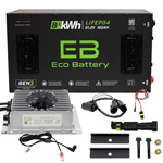 Eco Lithium 51.2v 160Ah GEN3 "ICON MCU" Heavy Duty Conversion Kit for 2024-Up ICON® EV