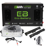 Eco Lithium 51.2V 160Ah GEN3 Heavy Duty Conversion Kit for Pilot EV