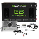Eco Lithium 51.2V 160Ah GEN3 Heavy Duty Conversion Kit for Venom