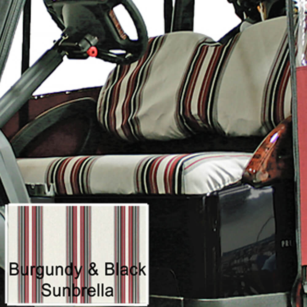 sunbrella golf cart seat covers club car