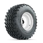 GTW Steel White 10 in Wheels with 22x11.00-10 Rogue All Terrain Tires – Set of 4