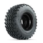 GTW Steel Black 10 in Wheels with 22x11.00-10 Rogue All Terrain Tires – Set of 4